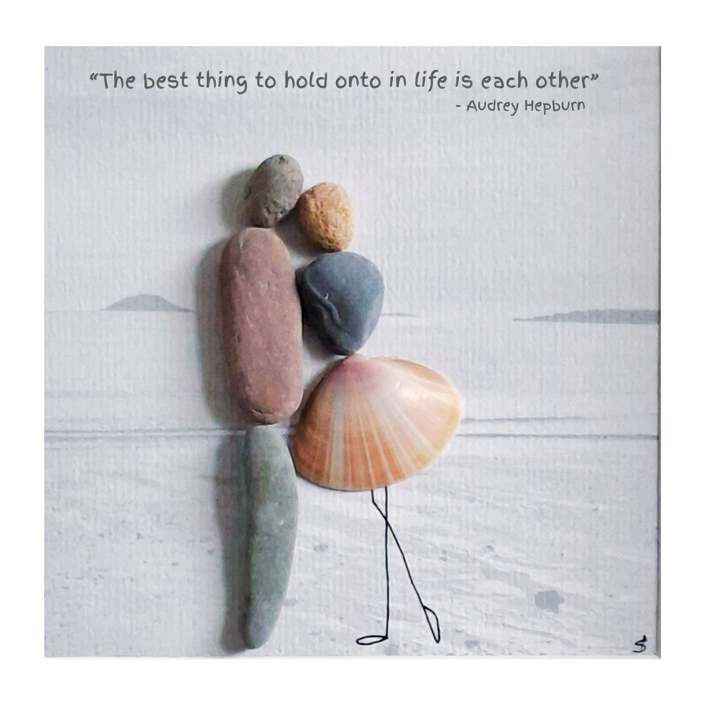 Greeting Card | The Hug 2 | The Best Thing To Hold Onto In life Is Each Other