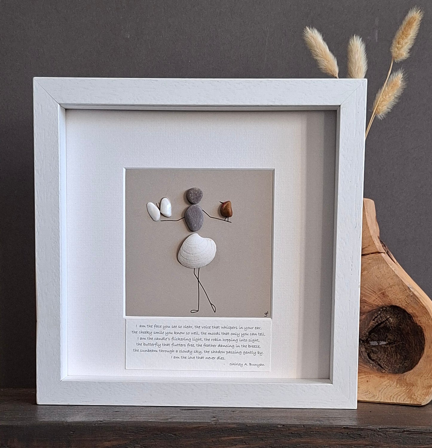 Sentimental memorial gift | Bereavement gift | Thoughtful Robin & butterfly gift | In memory of gift