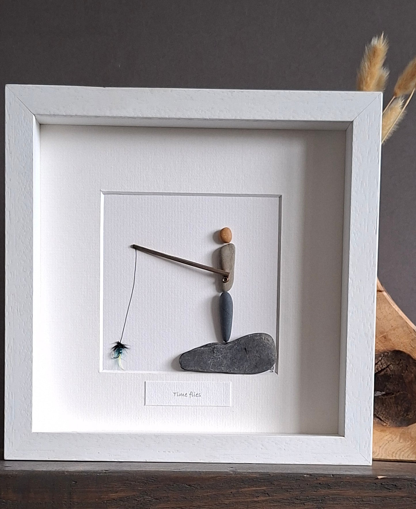 Fisherman gift | Gift for Fly fisherman | Gift for Angler |  Fisherman casting | Birthday gift | Dad gift
