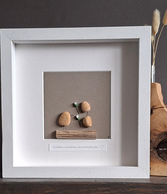 Gifts from kids  | Gift for Mother's Day,  Mom, Dad, Parent, Teacher, SNA, Childminder | Thank you | Handcrafted Irish Pebble Art