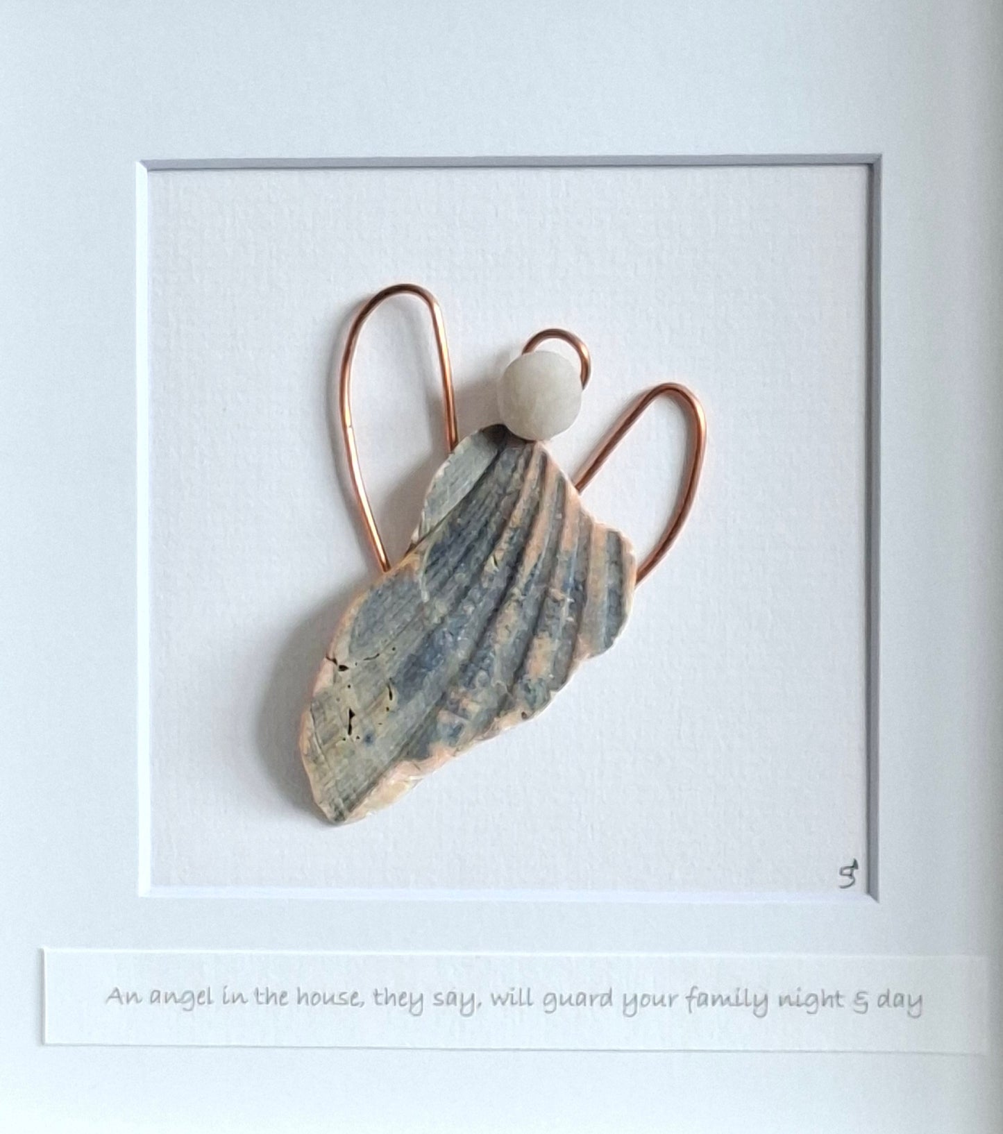 Guardian Angel Gift | Original design | Handcrafted  Memorial gift | New home gift |