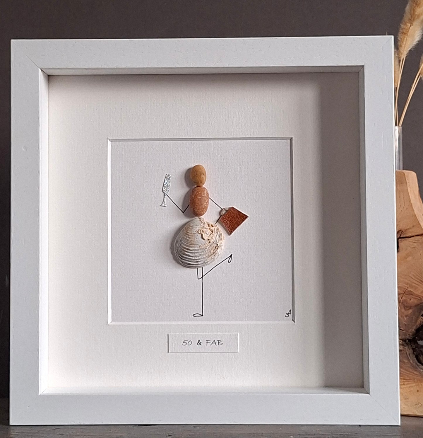 50 and Fab - Personalised Birthday Gift for Her