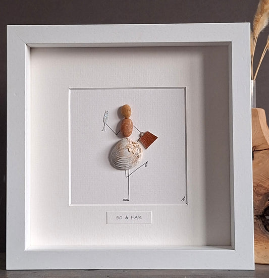 50 and Fab - Personalised Birthday Gift for Her
