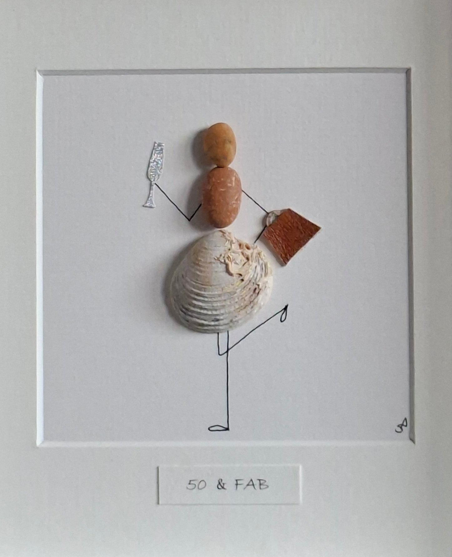50 and Fab - Personalised Birthday Gift for Her