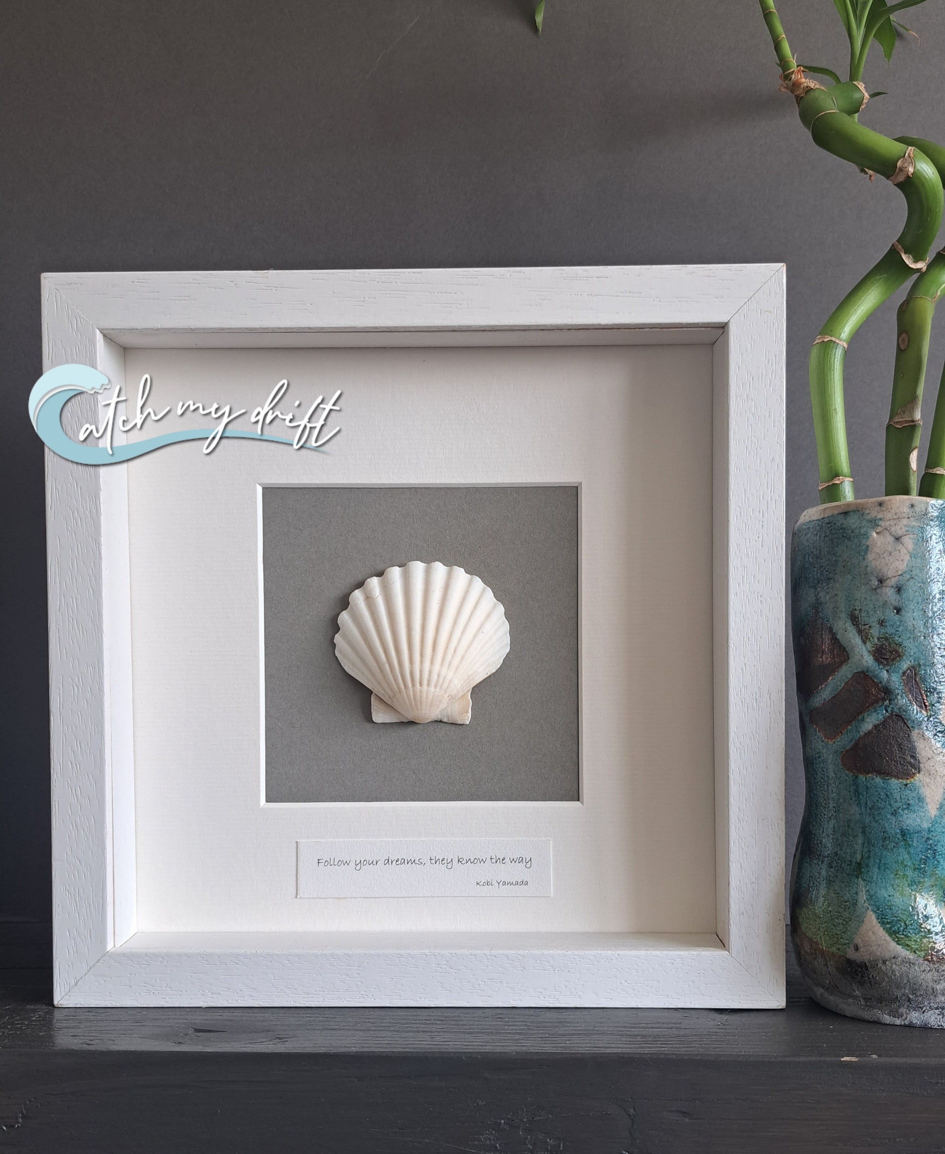 El Camino | Buen camino | Unique Irish Shell Art | Birthday gift | Retirement gift |  Thank you gift