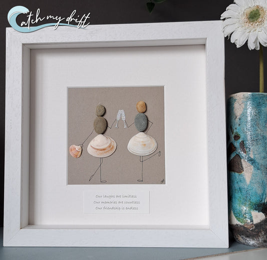 Sister Act | Friendship gift | Sustainable gift for friend | Sisters | Birthday gift | Cheers