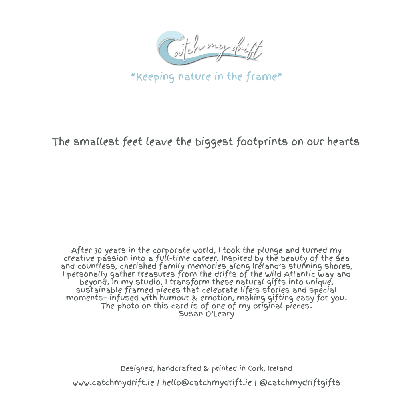 Greeting Card | New Baby | Welcome to the world little one