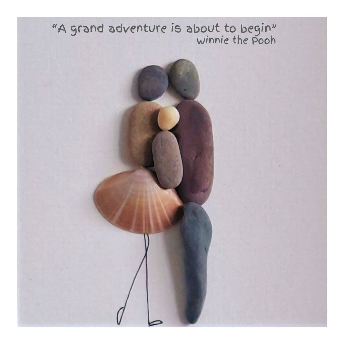 Greeting Card | New Baby | A grand adventure is about too begin !