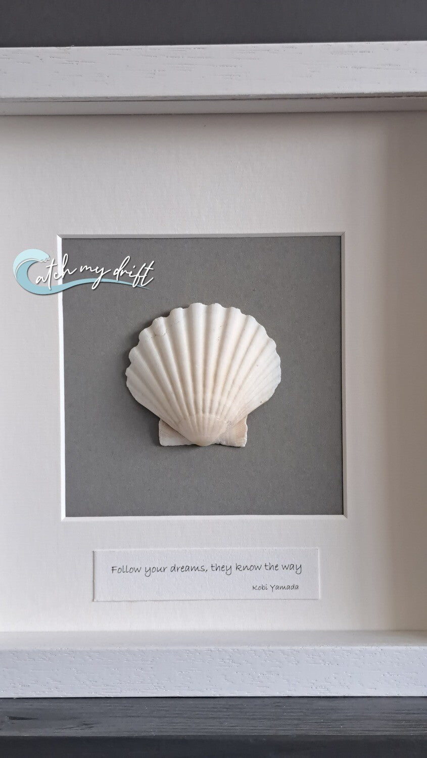 El Camino | Buen camino | Unique Irish Shell Art | Birthday gift | Retirement gift |  Thank you gift