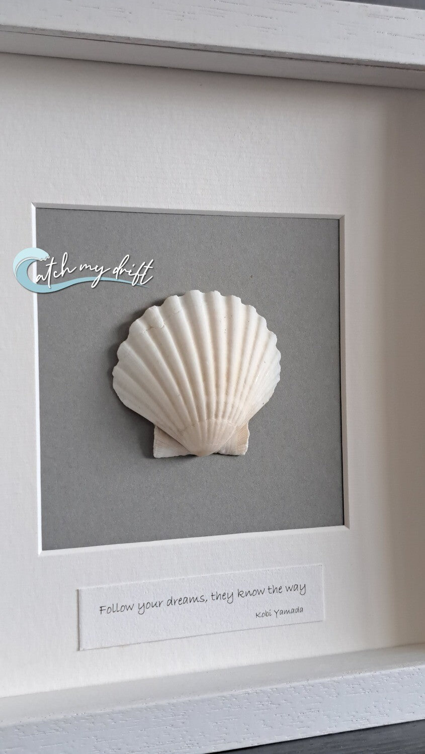 El Camino | Buen camino | Unique Irish Shell Art | Birthday gift | Retirement gift |  Thank you gift